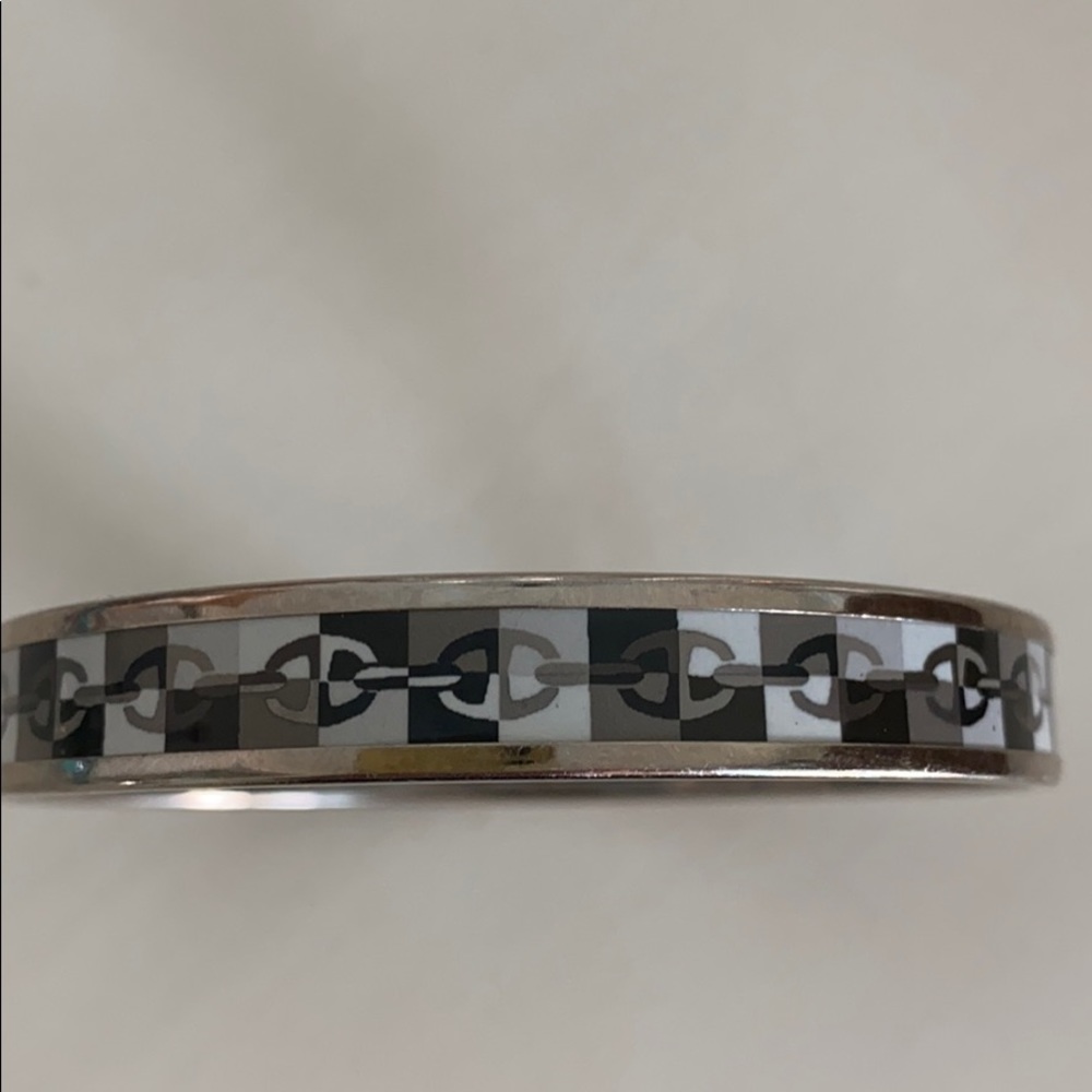 Herms Enamel Bracelet - image 1